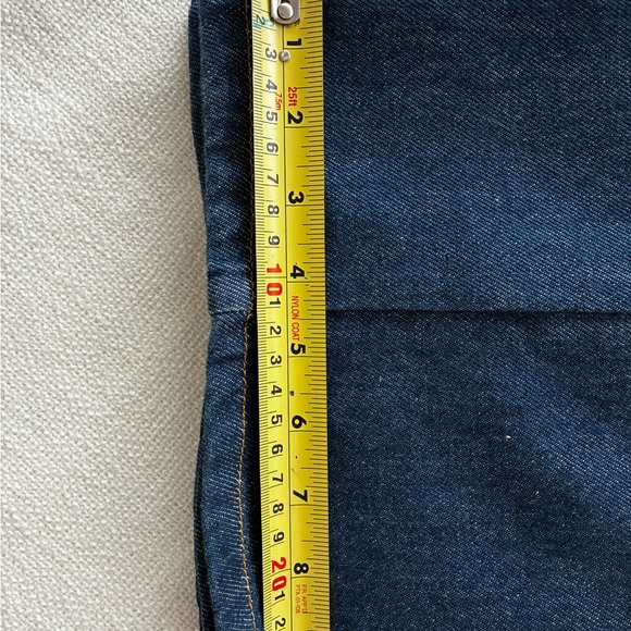 Valentino Dark Blue Straight Leg Jeans - Picture 6 of 8